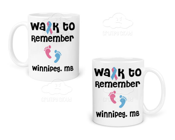 Walk to Remember Winnipeg MB 11oz ceramic mug